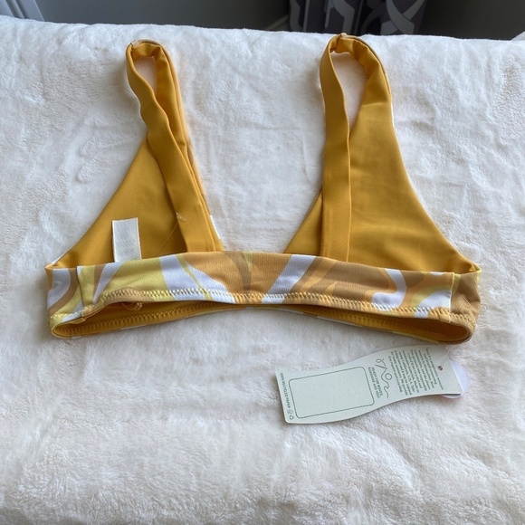 New! Seea Brasilia Reversible Bikini Top Solaris yellow 14696 - Picture 8 of 15